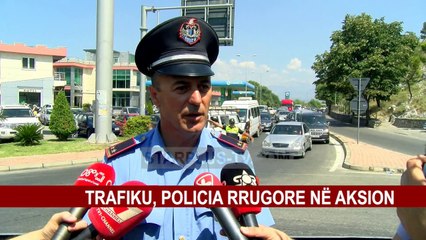 TRAFIKU, POLICIA RRUGORE NË AKSION