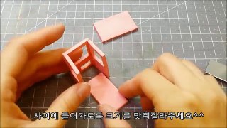 [DIY MINIATURE] 미니어쳐 인형뽑기 만들기 How to make doll claw machine miniature