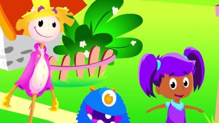 Rig A Jig Jig Dinosaur Gig! | Kids Songs | by Little Angel
