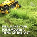Cutting the grass with this remote-controlled lawn mower won’t feel like a chore anymore 