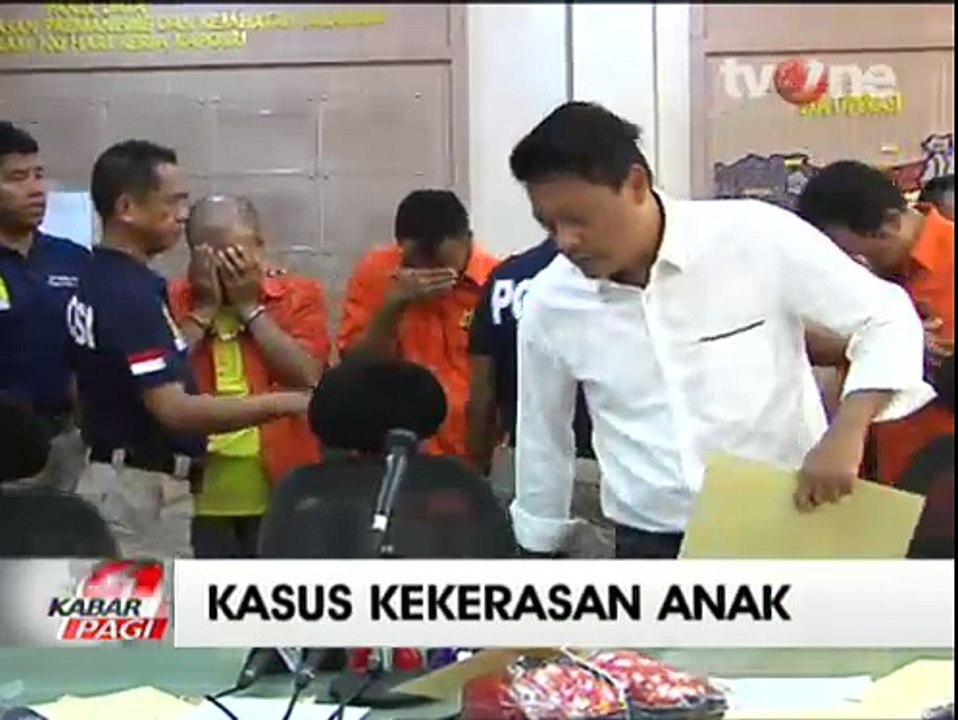 Polisi Ungkap 4 Pelaku Kasus Kekerasan dan Pencabulan Anak