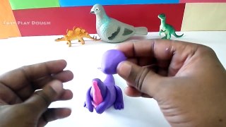 How to Make Dragon Toy with Play doh | Easy Play Dough | Fun & Creative Play Doh Video