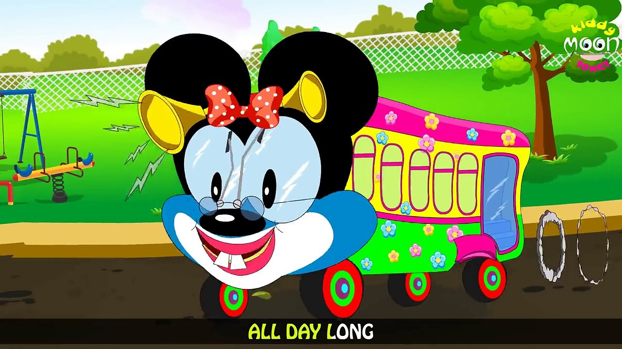 Wheels on the bus go round and round