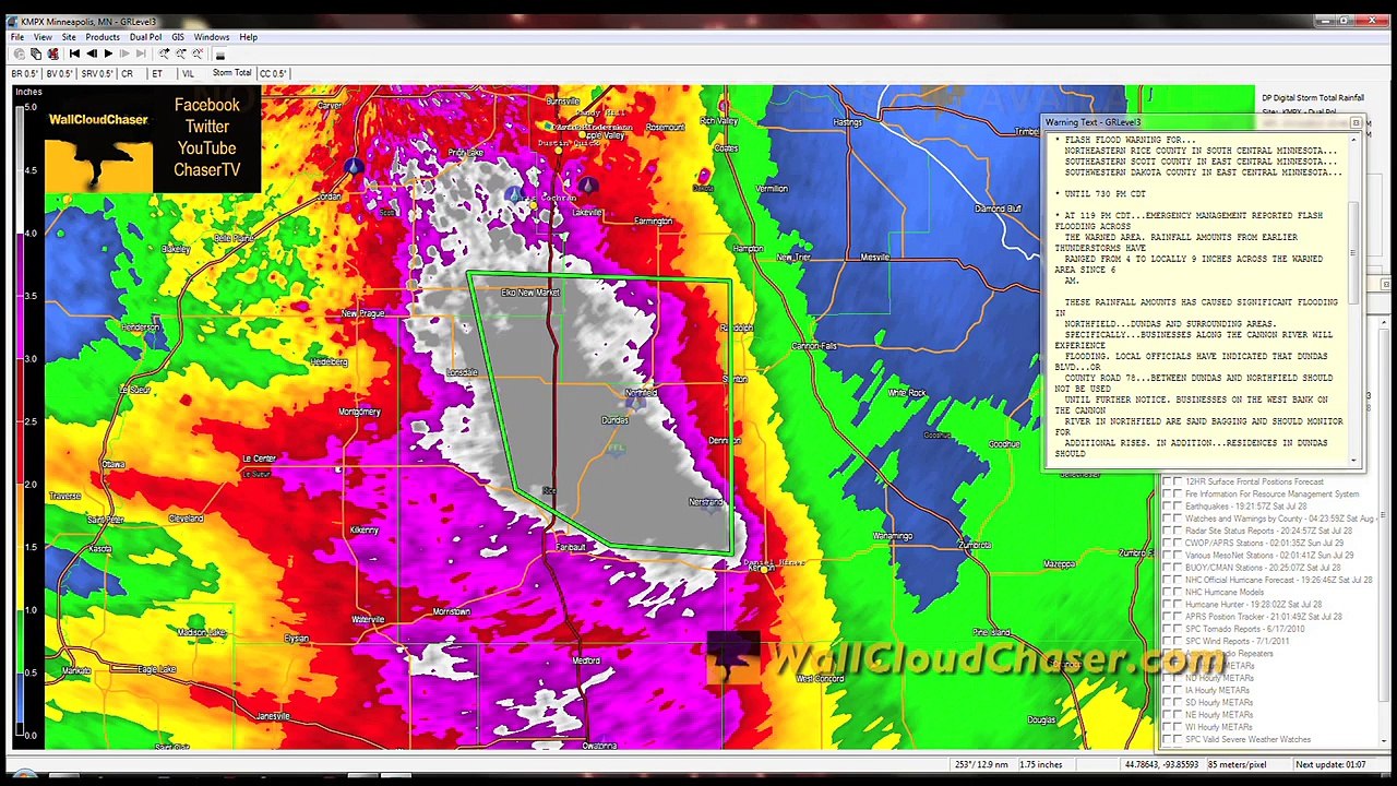 Flash Flooding ~ July 13, new ~ Scott & Rice County, Minnesota
