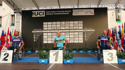 La cérémonie de remise des médailles