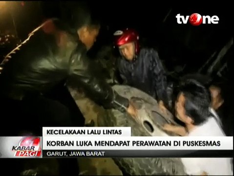 Bus Masuk Jurang di Garut, 41 Penumpang Luka-luka
