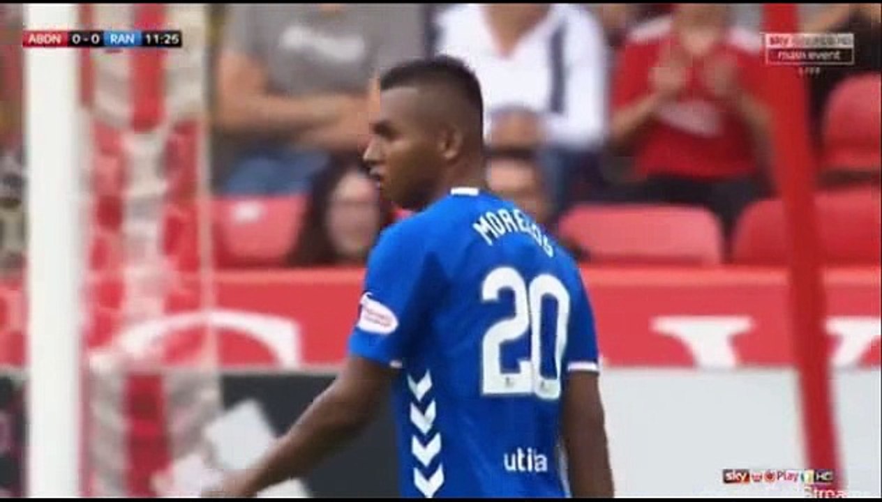 Aberdeen vs Rangers 1-1 Match Highlights 05/08/2018