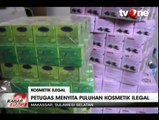 Gudang Kosmetik Ilegal di Makassar Digerebek Petugas