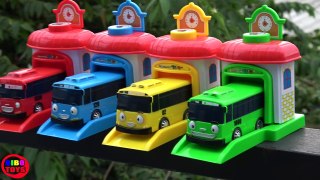 Tayo The Little Bus toys Garage Cars Tayo toy play
