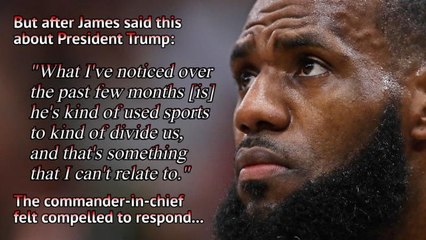 LeBron James receives support after Trump tweet
