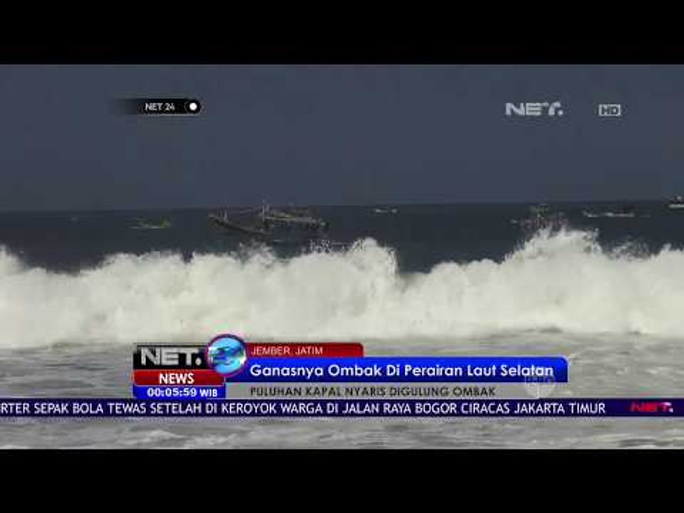 Puluhan Kapal Nelayan Nyaris Digulung Ombak Tinggi - NET 24
