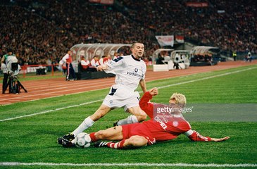Stefan Effenberg vs Manchester United. 2001 CL. All touches & actions