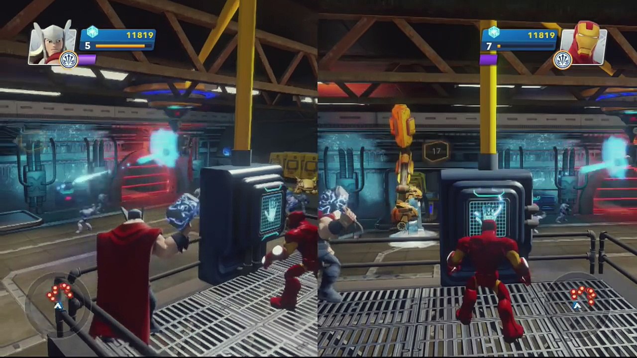 Kids Play Disney Infinity 2.0 Marvel The Avengers Play Set