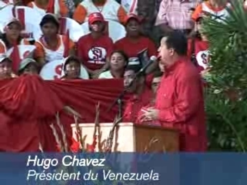 Venezuela : le camp du oui au referendum