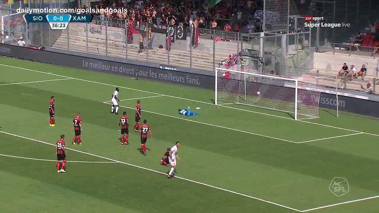 Pajtim Kasami Goal HD - FC Sion 1 - 0 Xamax - 05.08.2018 (Full Replay)