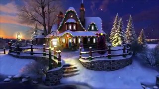Christmas Village Ambience with Santa Claus and Reindeer 1 Hour Loop