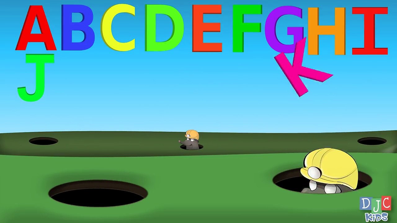 Fun ABC Song and Video for Children to Learn the Alphabet Silly Moles Everywhere!
