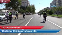 Polisler durdurdukları minibüsün içini görünce ‘pes’ dedi