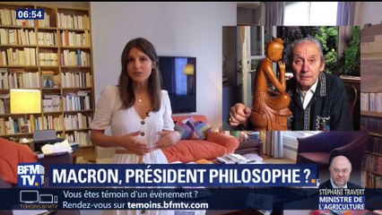 Les mots de Macron: "La prospective de Ricœur"