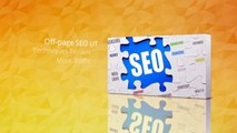 Off-page SEO UT Techniques To Gain More Traffic