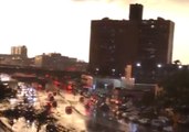 Thunderstorm Causes Flash Flooding in Queens, New York