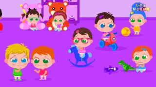 Baby Goes to the Dentist | 5 Little Puppies Peekaboo + More Fun Songs for Kids by Little A