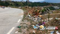 Report TV - Fluks pushuesish nga Kosova, Rruga e Kombit 'pushtohet' nga mbeturinat