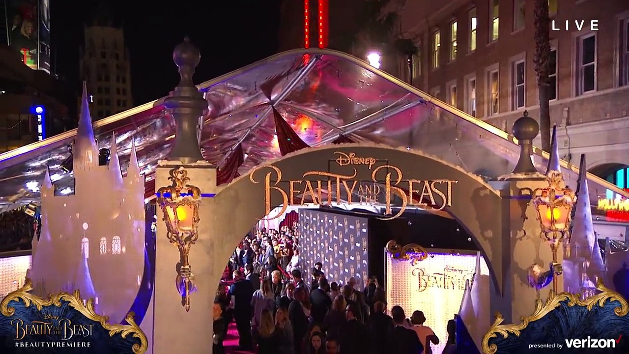 Beauty and The Beast Red Carpet Premiere | Disney