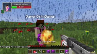 Minecraft: ROCKET LAUNCHERS EXPLOSIVE CHALLENGE GAMES Lucky Block Mod Modded Mini Game