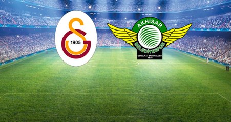 Galatasaray-Akhisarspor ile Karşılaşacak! 11'ler Belli Oldu