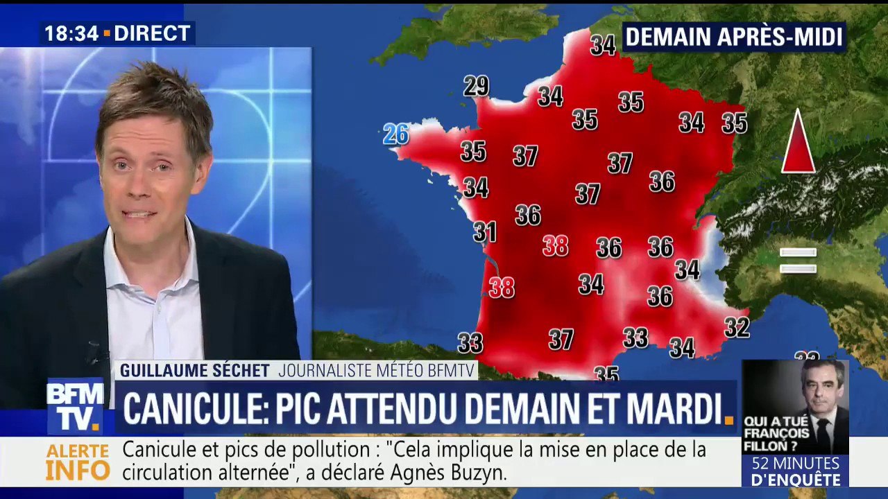 Jusqu'à 40°C en Bourgogne: mardi sera la journée la plus chaude la semaine prochaine