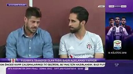 Fabri ağlayarak veda etti! "Yeniden görüşeceğiz!"