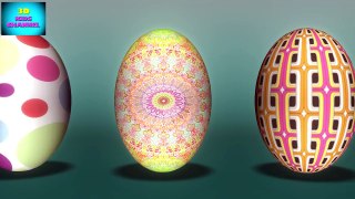 3D Surprise Eggs Color Balls Song For Children | Learning Colors Songs For Kids 3D