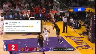 LeBron James Dissed By Donald Trump and NBA Players React!