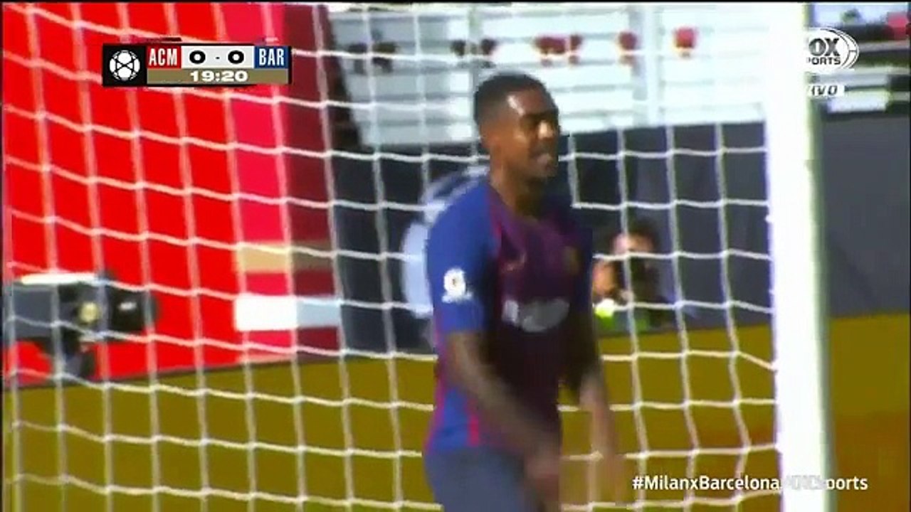 AC Milan 1 – 0 Barcelona (International Champions Cup) Highlights