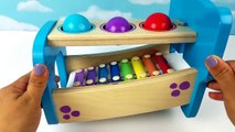 Learn Colors with toy Xylophone & Old MacDonald Had a Farm Nursery