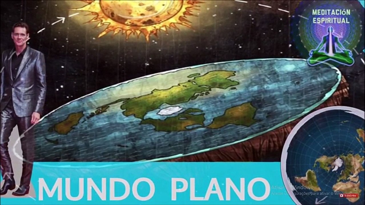 JIM CARREY DECLARA A TERRA É PLANA!