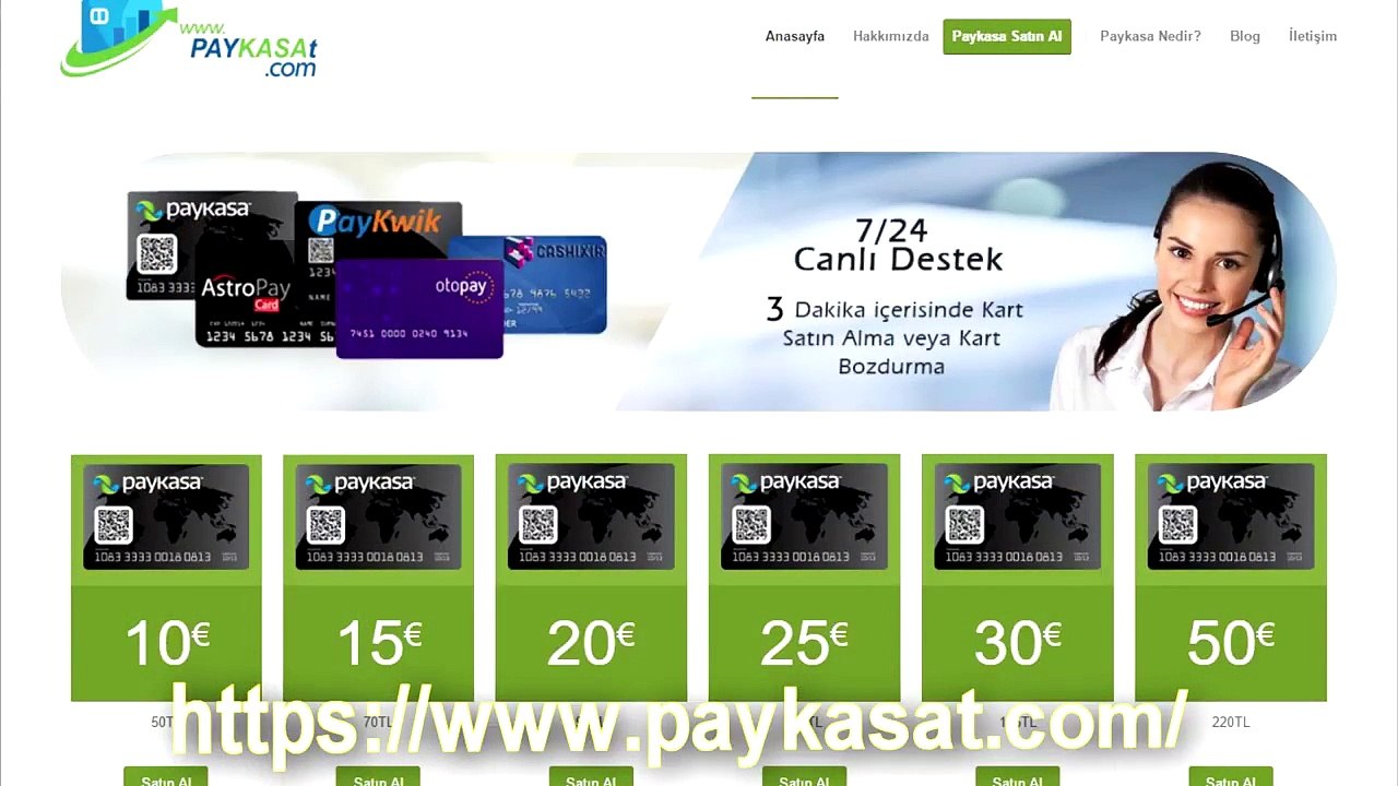 paykasa satın alıyoruz