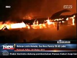 Meteran Listrik Meledak, Dua Mess Perwira TNI AD Ludes Terbakar