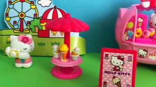 Hello Kitty Ice Cream Cart Toy Playset