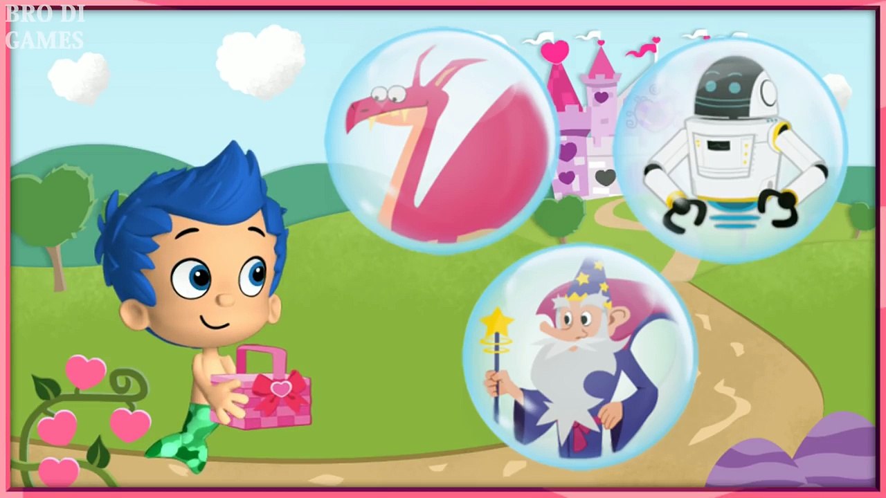 Bubble Guppies GAME about cartoon / Full Happy Valentines DAY Nick Jr. #14 #BRODIGAMES