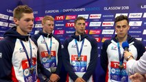 Winner Team of Men's 4 x 200m Freestyle Relay