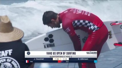 Adrénaline - Surf : Vans US Open of Surfing - Men's QS, Men's Qualifying Series - Quarterfinals heat 2