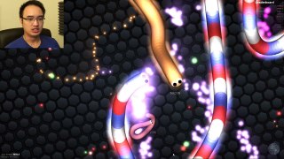 ON ATTEINT NOTRE BUT ! | Slither.io