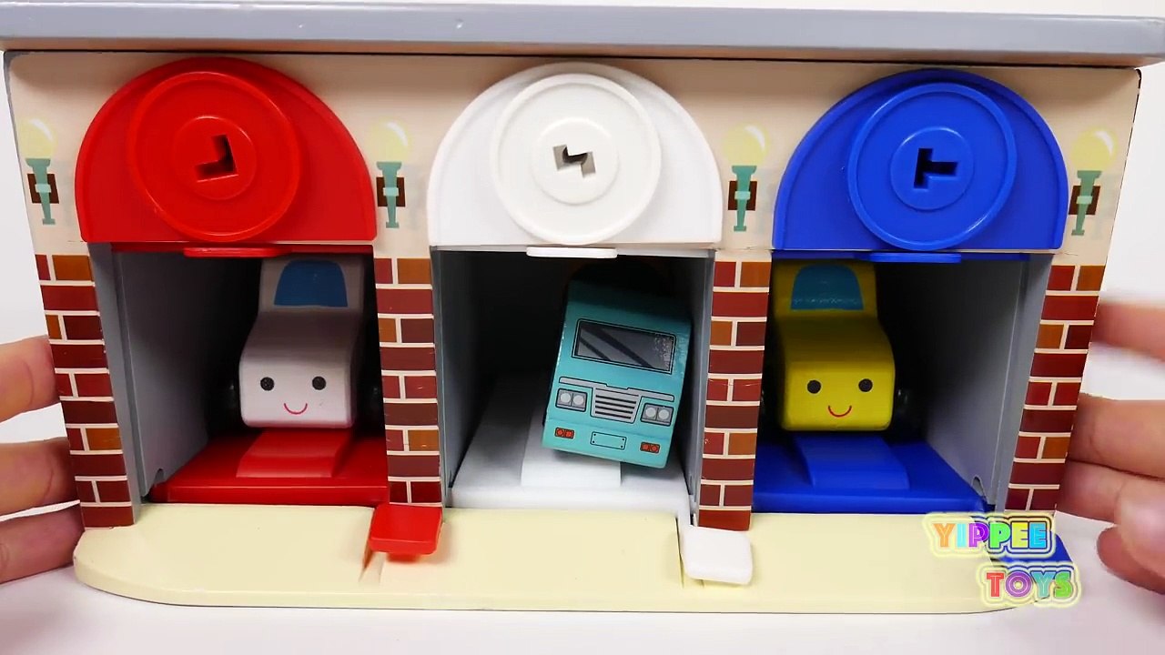 Garage Parking Playset for Children Toy Vehicles for Kids
