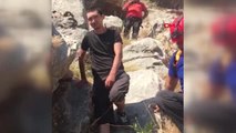 Kahramanmaraş Uygur Türk'ü İki Öğrenci, Doğa Gezisi İçin Çıktıkları Dağda Mahsur Kaldı