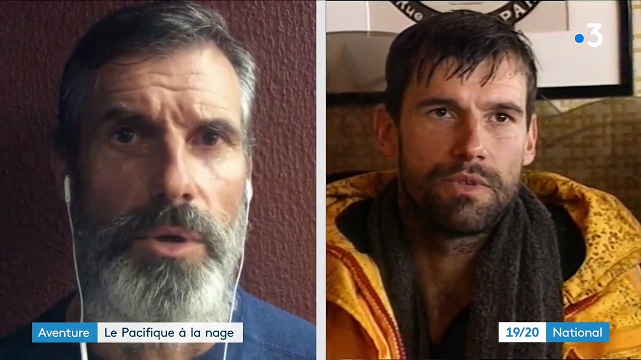 Aventure : le Français Benoit Lecomte traverse...