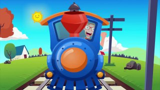 Trains for Children by Blippi | The Train Song