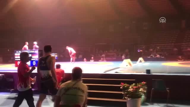 Avrupa Gençler Güreş Şampiyonası - Erhan Yaylacı