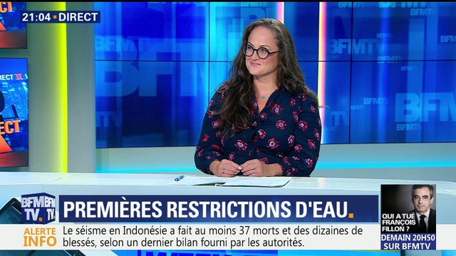 Sécheresse: des restrictions d'eau dans 39 départements